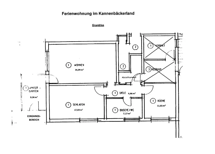 Im Kannenbaeckerland Apartamento
